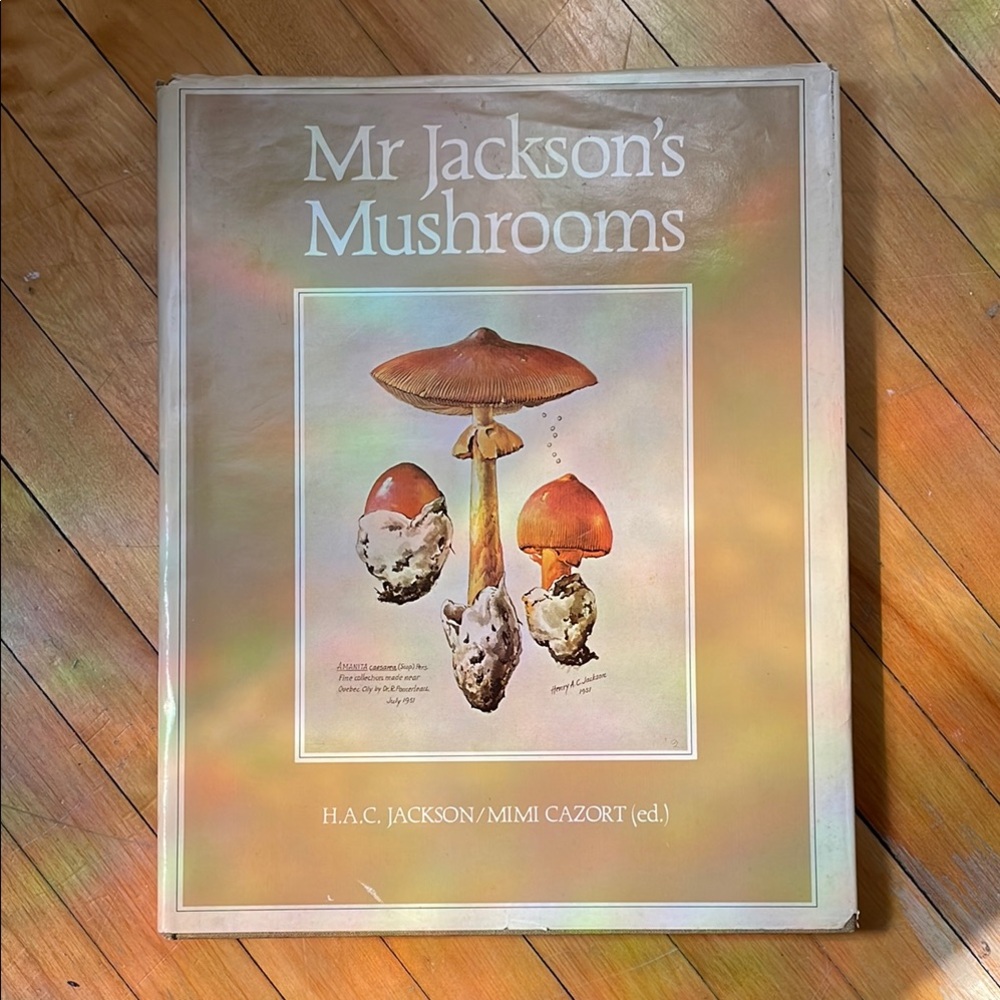 Mr Jackson's Mushrooms Hardcover Book - Beige Cover - Picture 3 of 16